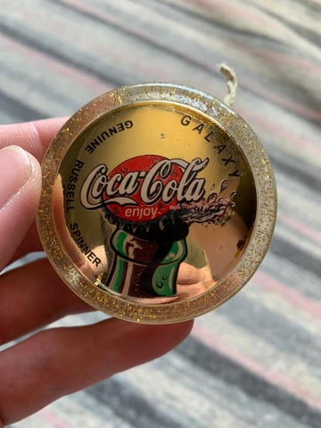 Original Coca Cola Galaxy yo-yo VINTAGE collectable | in