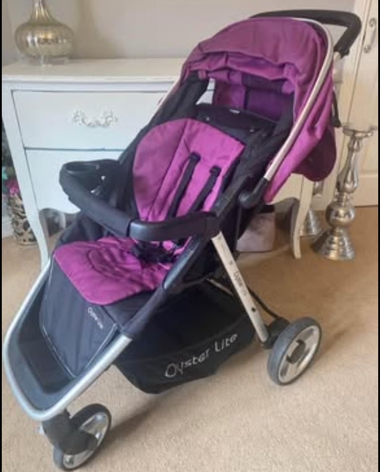image for Baby Style Oyster Lite Pushchair including Rain Cover & Instructions.