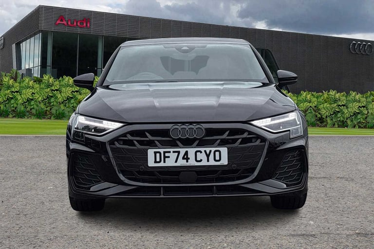 2024 Audi A3 35 TFSI Black Edition 4dr S Tronic Saloon Petrol Automatic