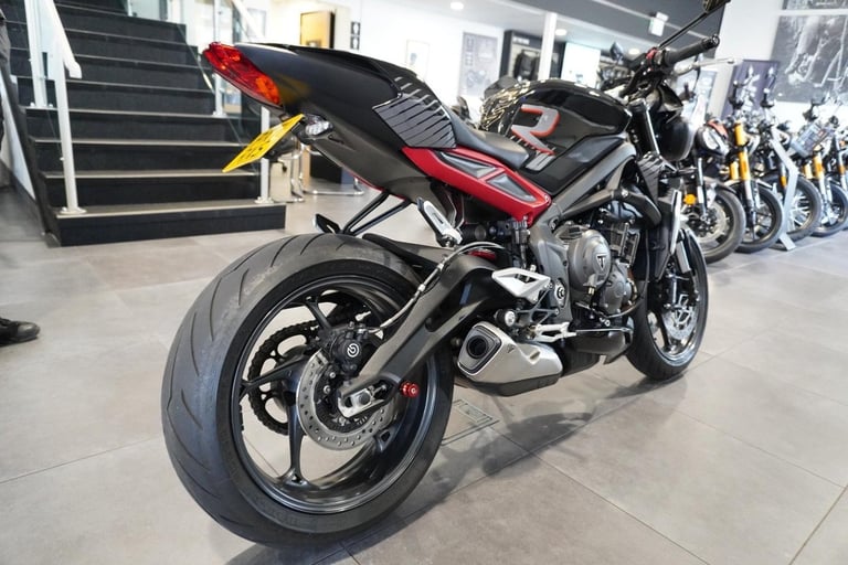 Triumph Street Triple 765 R, 2021, Black with just 3360miles