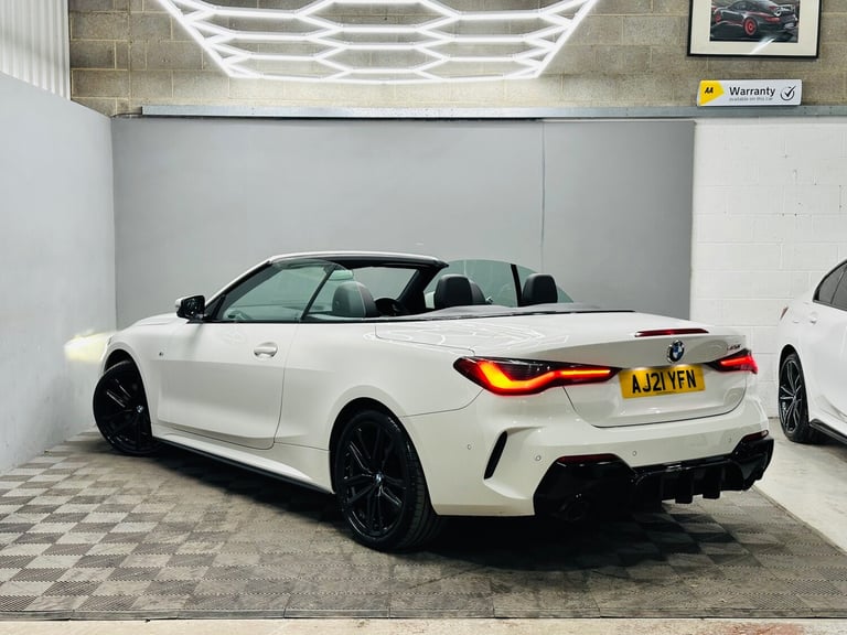 2021 BMW 4 Series 420i M Sport 2dr Step Auto CONVERTIBLE Petrol Automatic