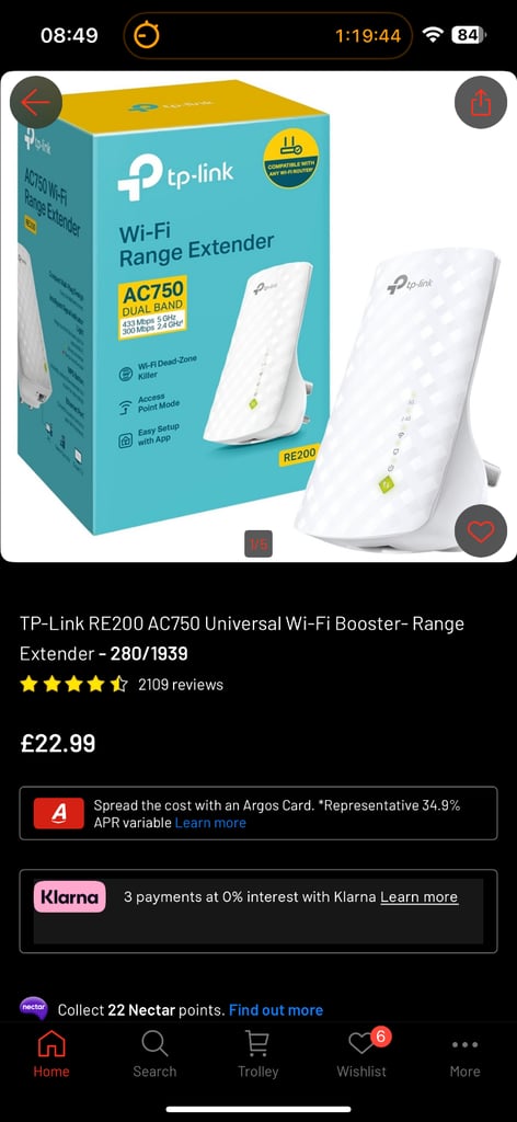 image for WiFi range extender 