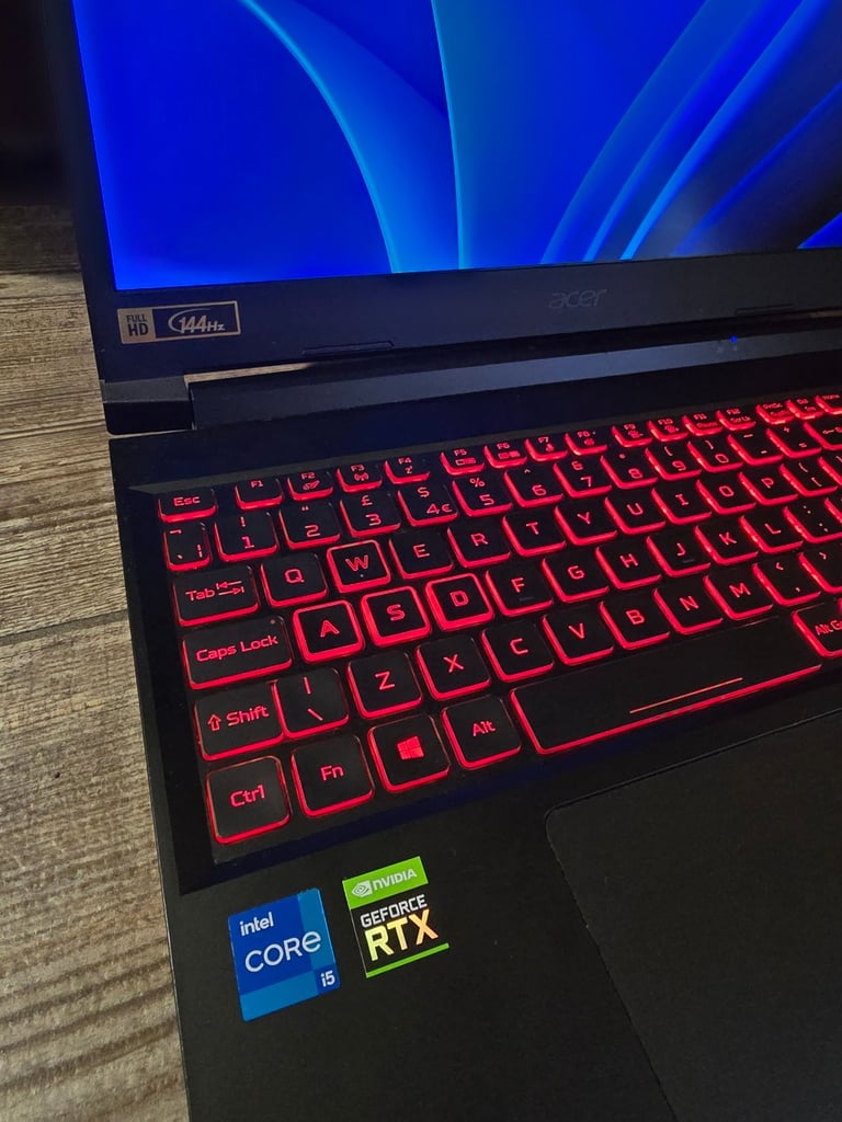 image for ACER NITRO 5 Gaming Laptop / RTX 3050 TI / I5 11400H, MINT Condition