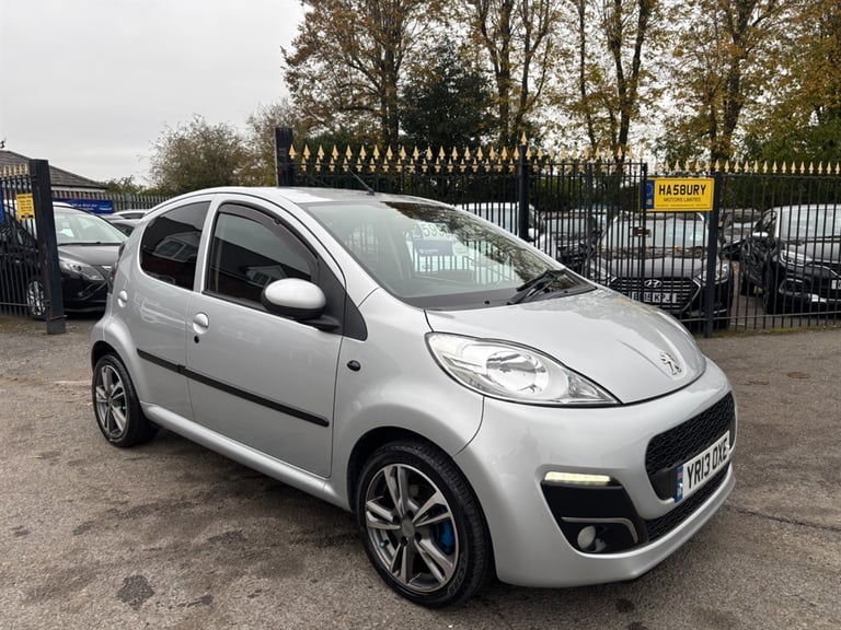 2013 Peugeot 107 1.0 12V Allure Hatchback 5dr Petrol 2 Tronic Euro 5 (68 ps) Hatchback Petrol Aut...