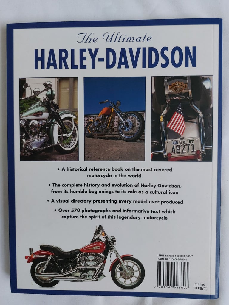 Various Harley Davidson books