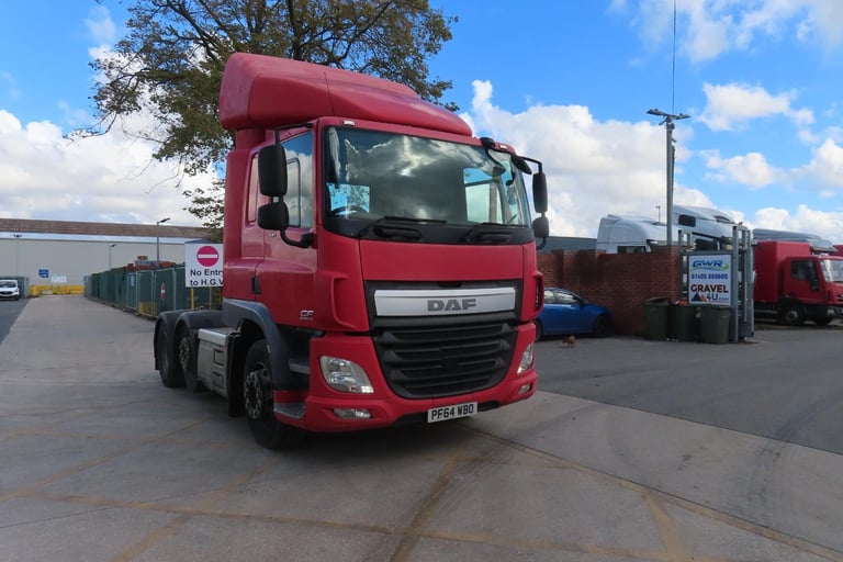 2015 DAF TRUCKS CF85 6x2 tractor unit mot 01/25