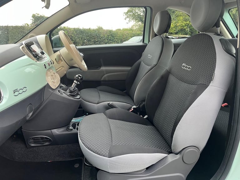 2016 Fiat 500 1.2 Pop Euro 6 (s/s) 3dr HATCHBACK Petrol Manual