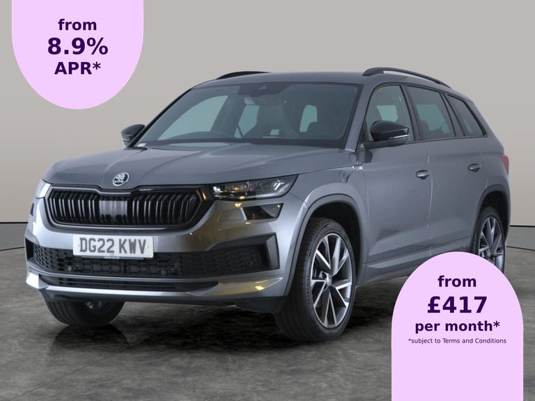 image for 2022 Skoda Kodiaq 1.5 TSI ACT SportLine SUV 5dr Petrol DSG Euro 6 (s/s) (7 Seat) (150 ps) - L Suv...