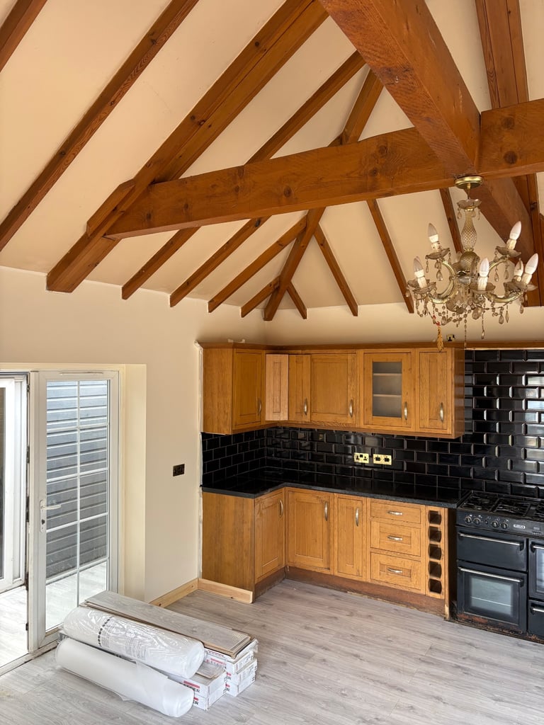 2 bed Bungalow with land for rent 