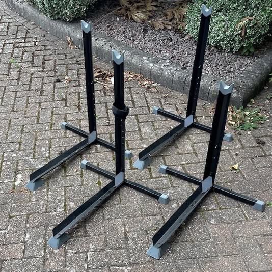 Bike nooks free standing vertical bike storage