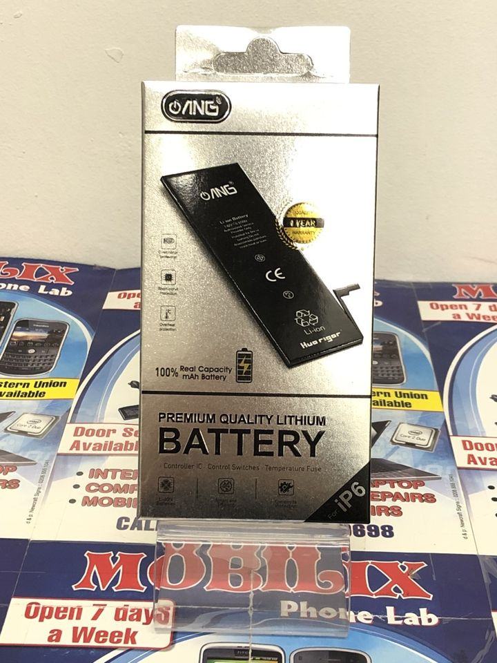 Apple iPhone replacement battery available for iPhone 5, 5S, 5C, 6 & 6S available