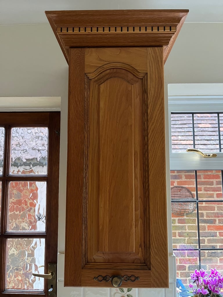 image for Used Oak Kitchen Cabinets & Doors