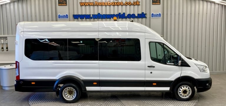 2019 Ford Transit 2.0 460 EcoBlue Leader Minibus Double Cab 5dr Diesel Manual RWD L4 High Roo MIN...
