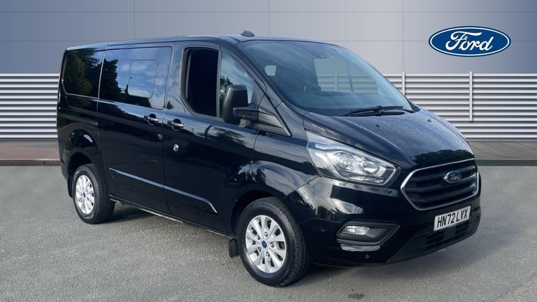 2022 Ford Transit Custom 320 L1 Diesel Fwd 2.0 EcoBlue 170ps Low Roof D/Cab Limited Van Auto Crew...