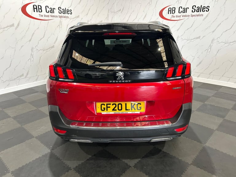 2020 Peugeot 5008 1.2 PureTech GT Line Euro 6 (s/s) 5dr HATCHBACK Petrol Manual