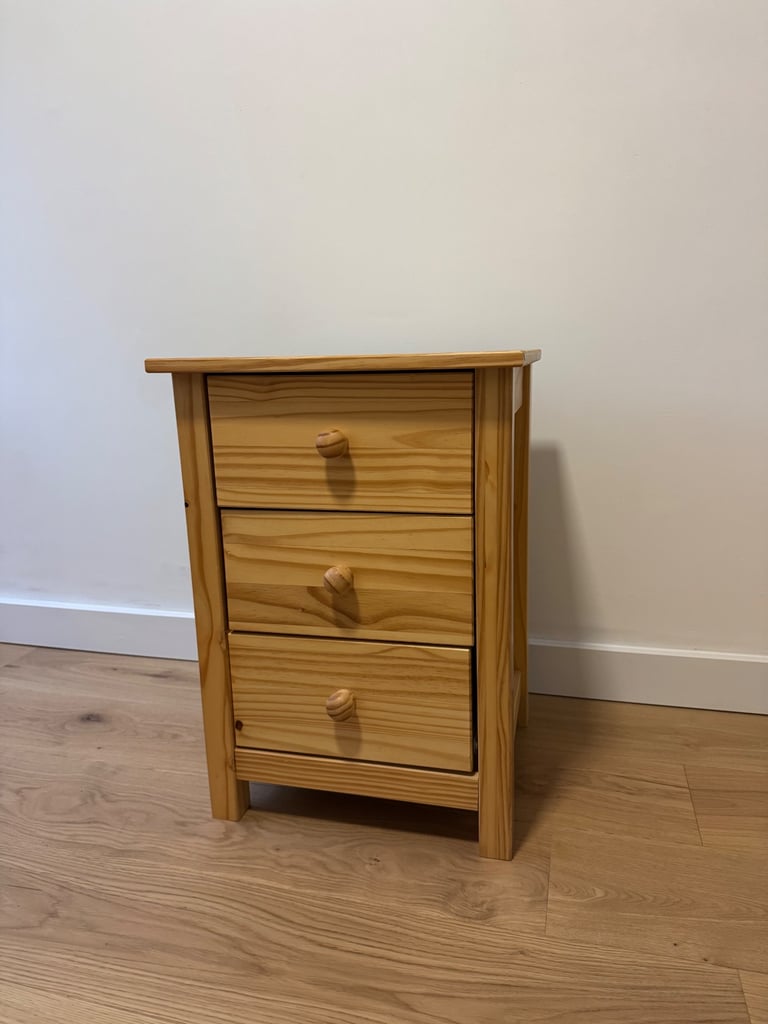 Wooden Bedside Table