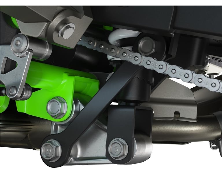 New 2026 Kawasaki Motorcycle Ninja 125 Green Grey Due November