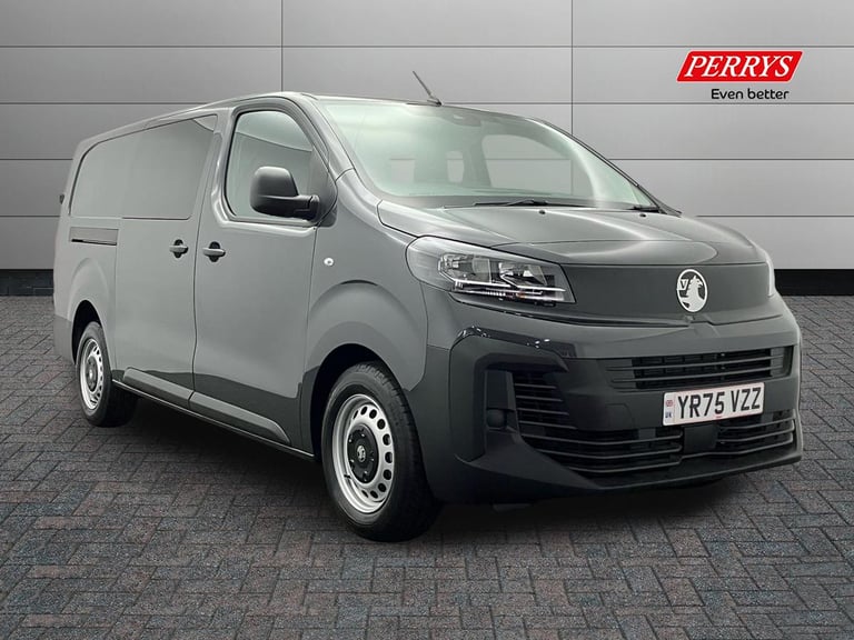 image for 2025 Vauxhall Vivaro 2.0 Turbo D 145 Prime H1 Double Cab Crew Bus Manual
