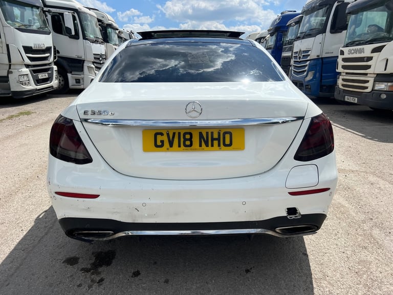 2018 MERCEDES BENZ E CLASS E350 AMG LINE PREMIUM HYBRID ELECTRIC DAMAGED SALVAGE