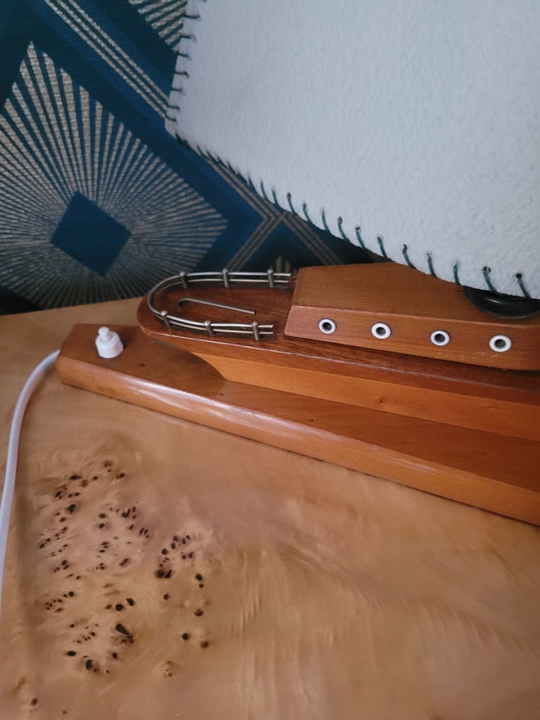 Art Deco 1930's boat builders yacht lamp in vgc fully working and pat tested 