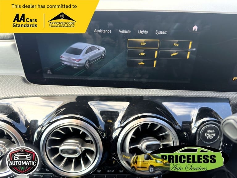 2019 69 MERCEDES-BENZ CLA 2.0 CLA220 AMG LINE (PREMIUM) COUPE 4DR PETROL 7G-DCT 