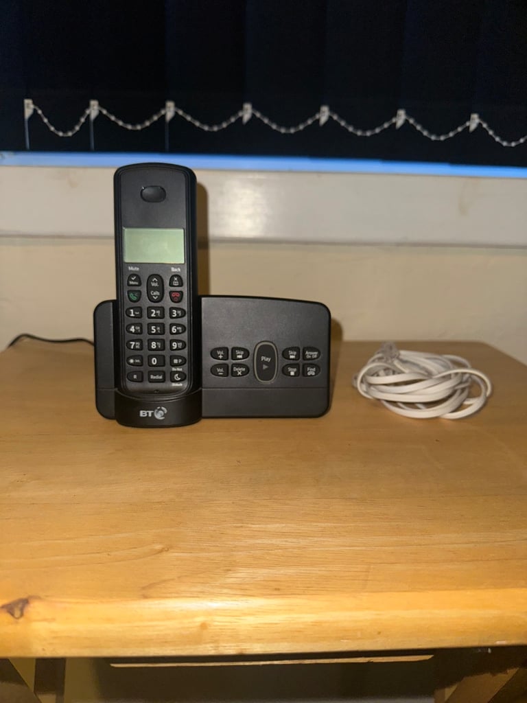 image for BT cordless home phone with answering machine 