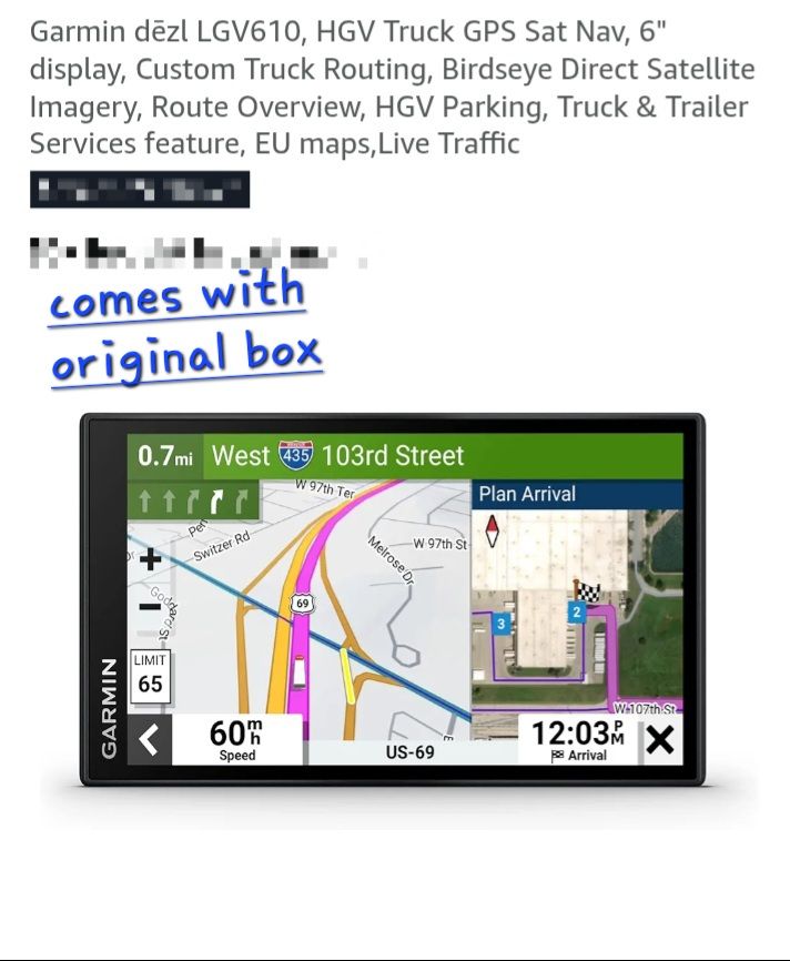 truck sat nav