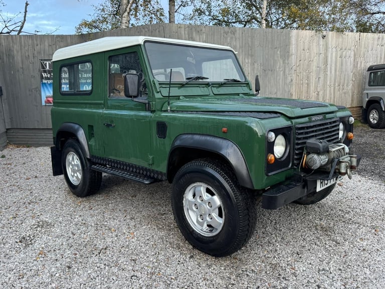 1997 Land Rover Defender 90 2.5 TDi County Station Wagon 3dr Diesel Manual (111 bhp) PANEL VAN Di...