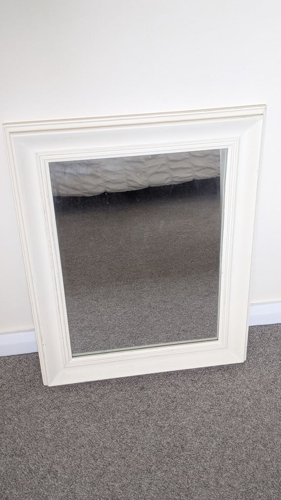 Solid Wood framed wall mirror 