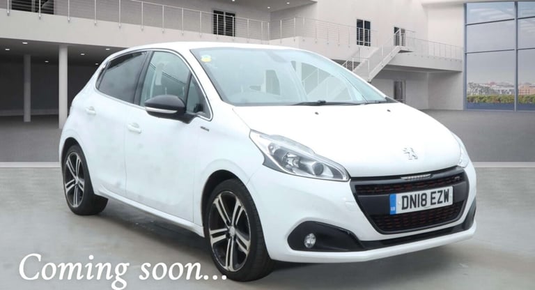 2018 Peugeot 208 1.2 208 GT Line S/S 5dr Hatchback Petrol Manual