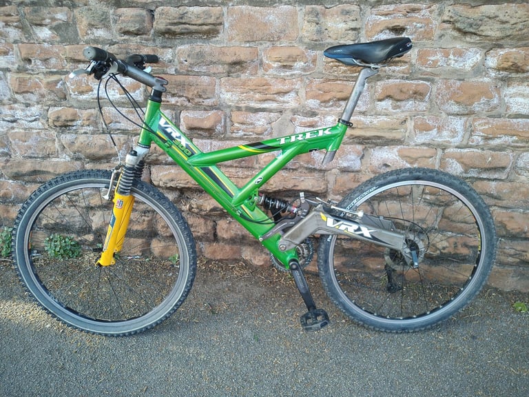 Trek VRX300 26er Large Vintage Retro Mountain Bike Full Suspension Light Weight XT