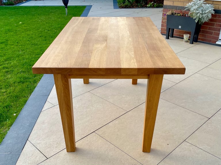 Solid Oak Dining Table