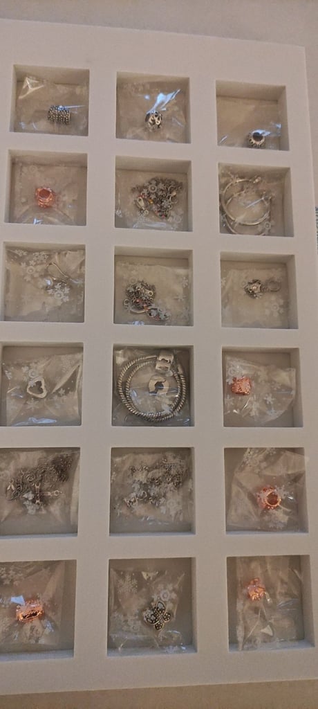 Clear Crystal Jewellery Advent Calendar - Brand New