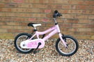 Kids Girls Ridgeback Honey 14&amp;quot; Wheel Aluminium Frame Bike for Kids 3-6 Years Old