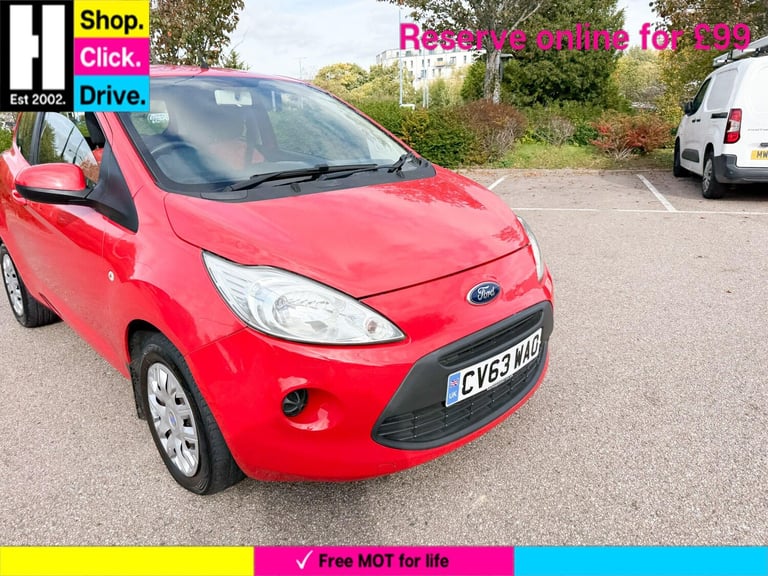 2014 Ford Ka 1.2 Edge 3dr [Start Stop] HATCHBACK PETROL Manual