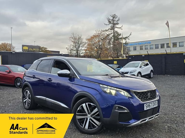 2017 Peugeot 3008 2.0 BlueHDi 180 GT 5dr EAT6 HATCHBACK Diesel Automatic