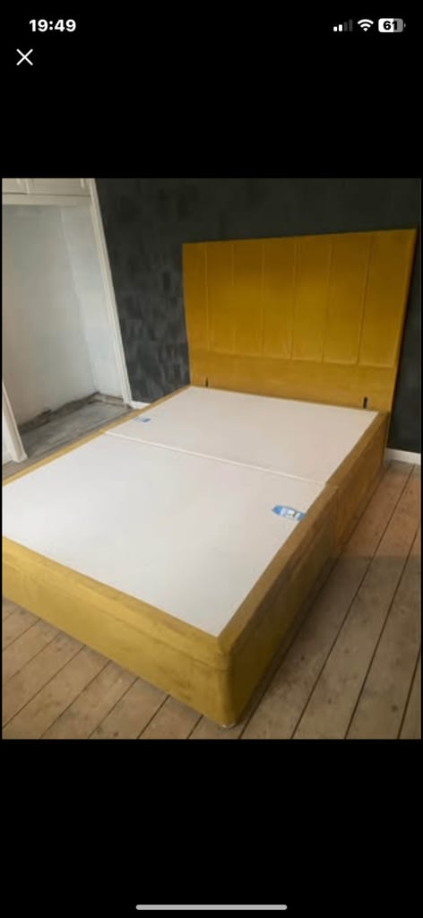 image for King size ottoman storage bed 