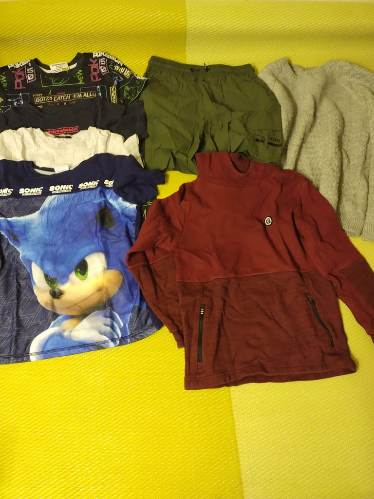 Baby and boys clothes.