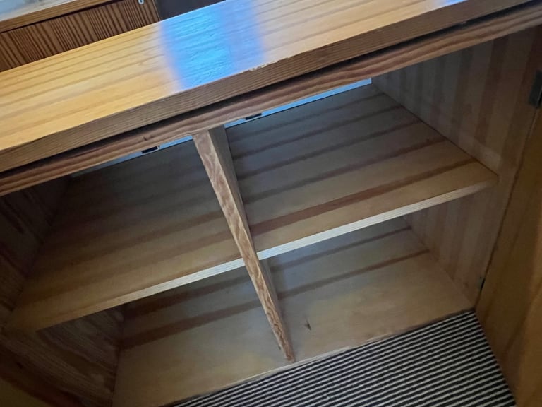2 X pine  IKEA units 