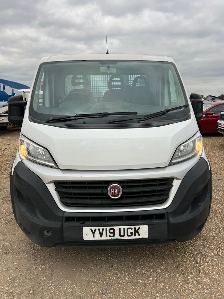2019 FIAT DUCATO TIPPER VAN SALVAGE DAMAGED REPAIR CAT N LOGBOOK EURO 6 ULEZ 