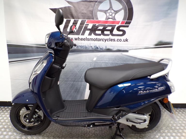 2025 SUZUKI ADDRESS 125 SCOOTER WITH L PLATES FITTED