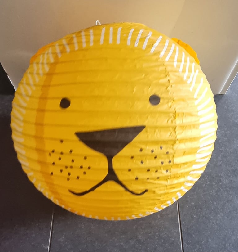 image for Habitat lion lamp shade