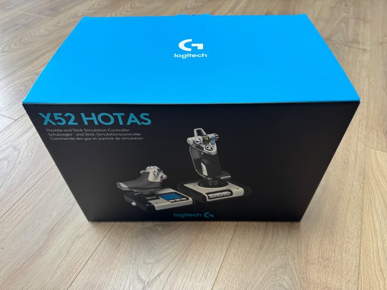 image for Logitech X52 Throttle and Stick Simulation Controller