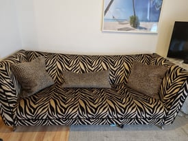 Beautiful Sofa and large stool Bargain