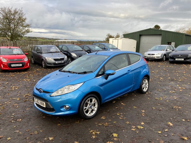 2012 Ford Fiesta 1.25 Zetec 3dr [82] HATCHBACK Petrol Manual