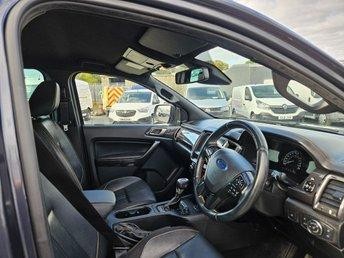 2021 ON 21 PLATE FORD RANGER WILDTRACK DOUBLE CAB 4X4 TDCI 210BHP AUTOMATIC ULEZ