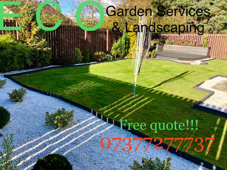 ECO Garden services/hedge trimming/ grass cutting/ 