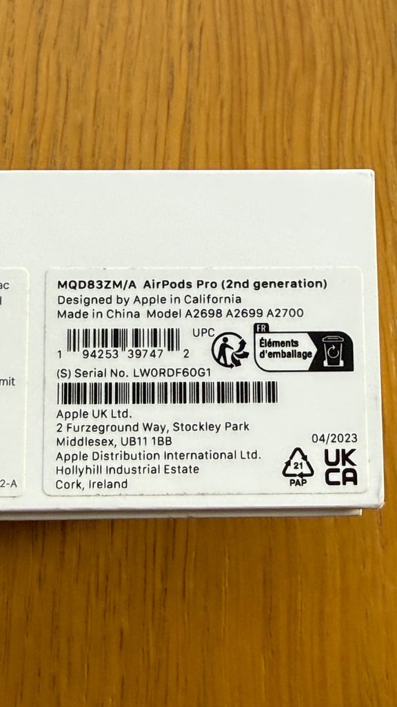 apple airpods pro (2nd generation)