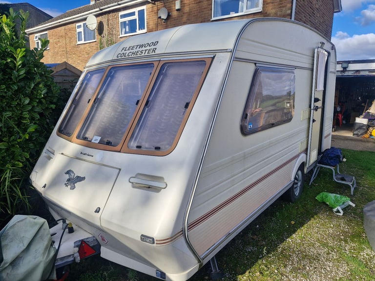 1992 fleetwood colchester 2 birth caravan