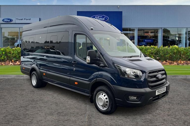 2025 Ford Transit 460 Leader L4 H3 ELWB High Roof 17 Seat Minibus RWD 2.0 EcoBlue 165ps, PRIV Min...